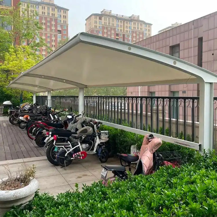 宁阳县膜结构电动车棚